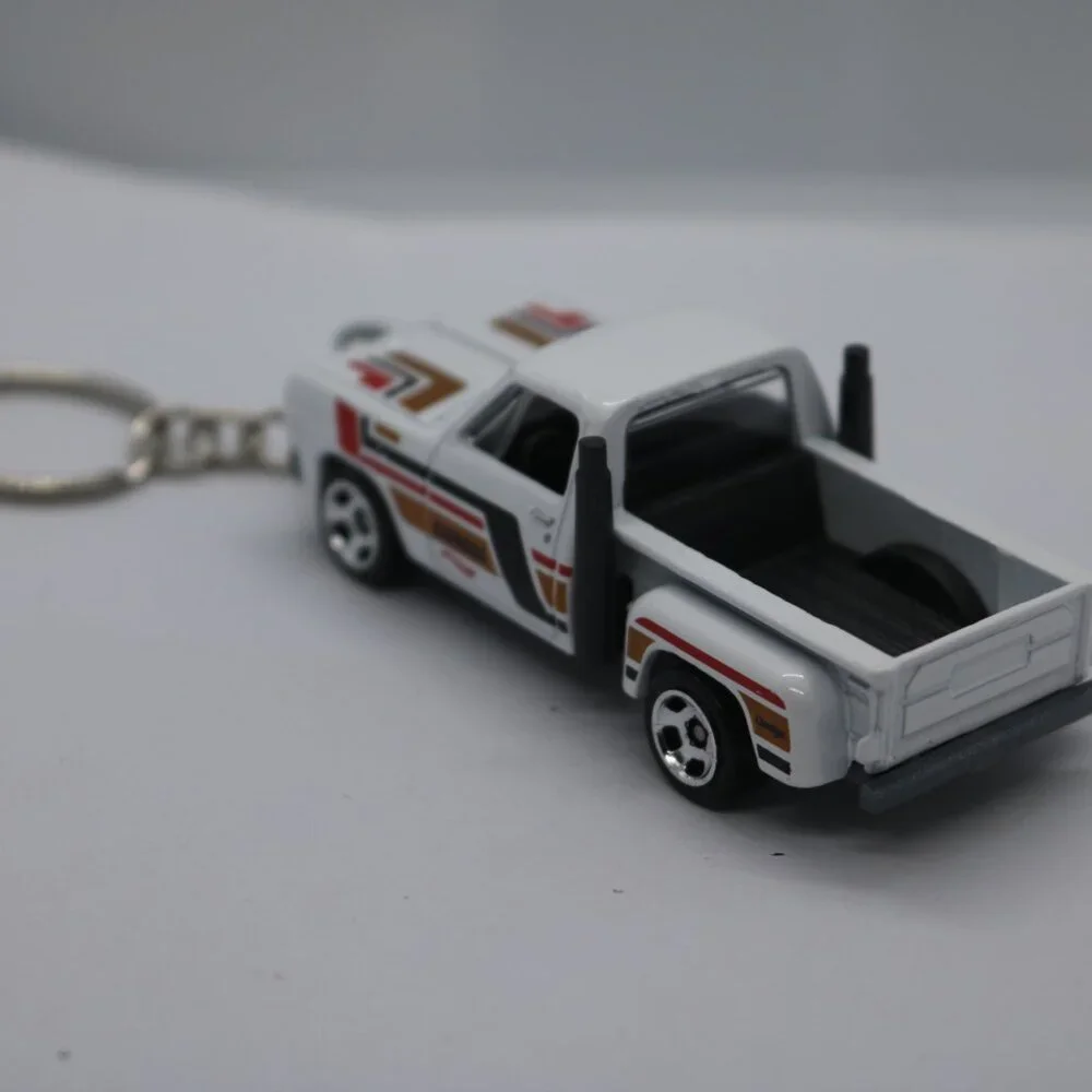Hot Wheels 1978 Li'l red express truck custom keychain 1/64 scale